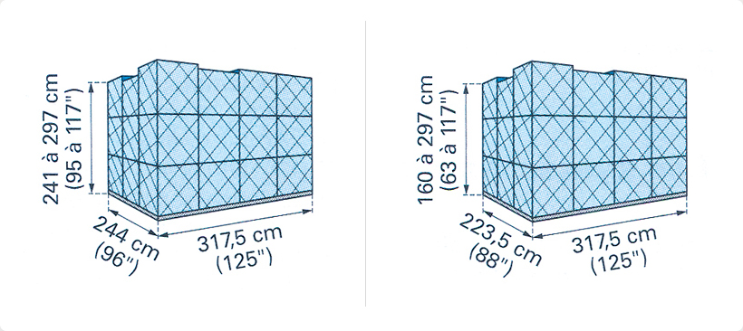 les différentes types de palettes pour le transport aérien les palettes les plus utilisées pour le fret aérien